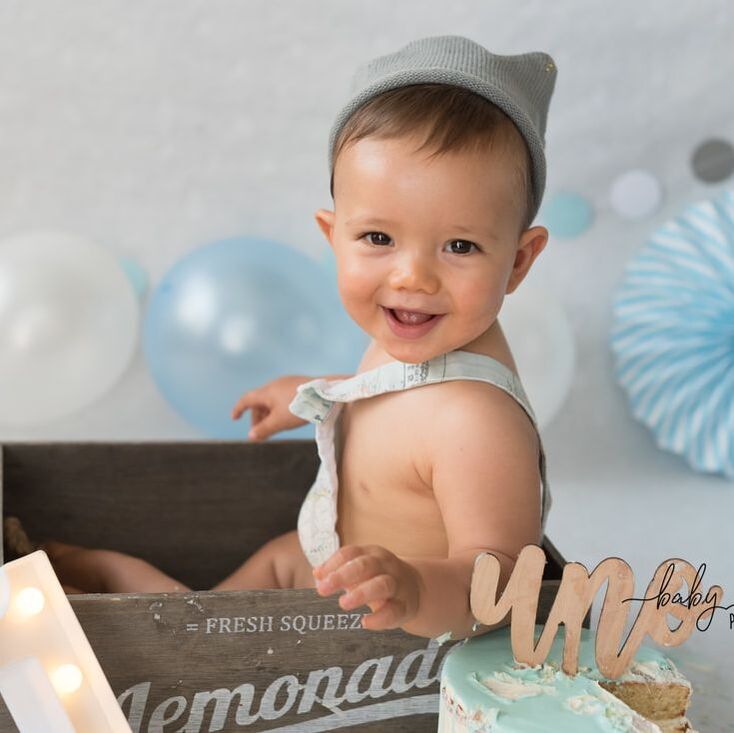 Sesión divertida smash cake