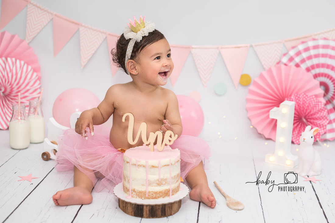 Sesión Smash Cake Jimena dulce espera