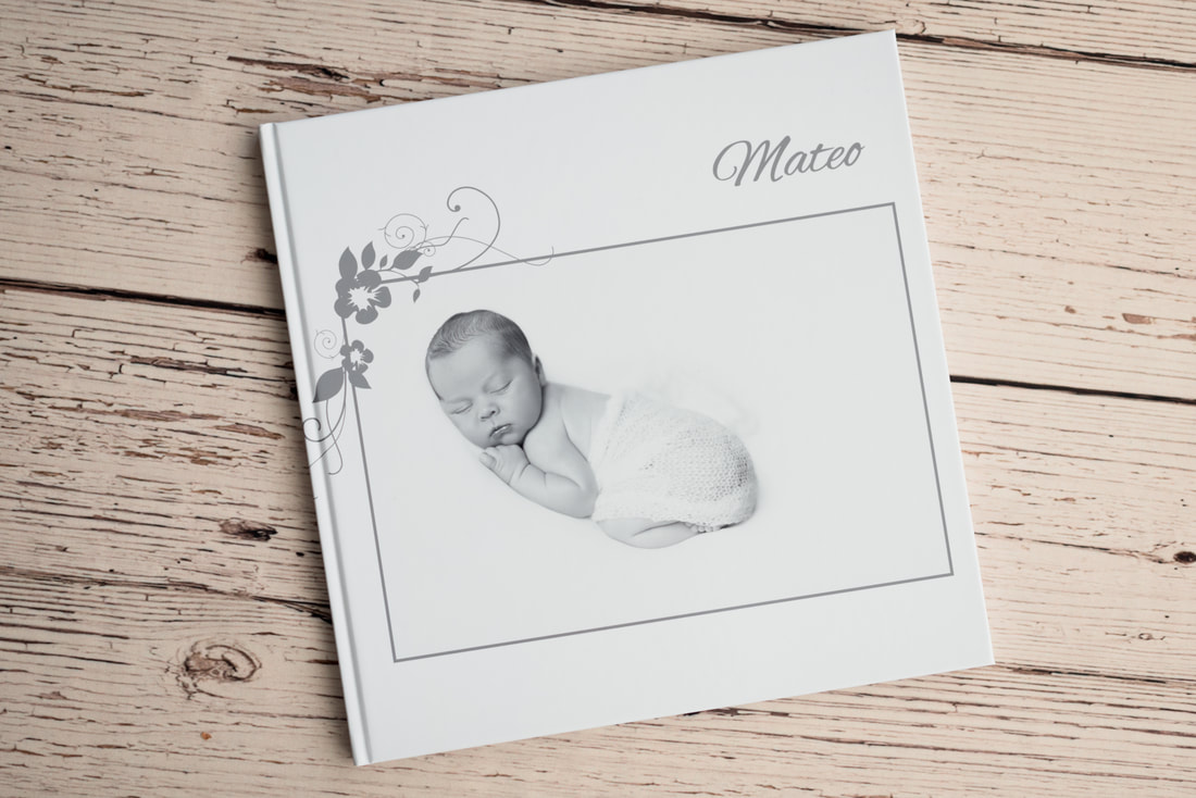 Muestra de álbum abierto